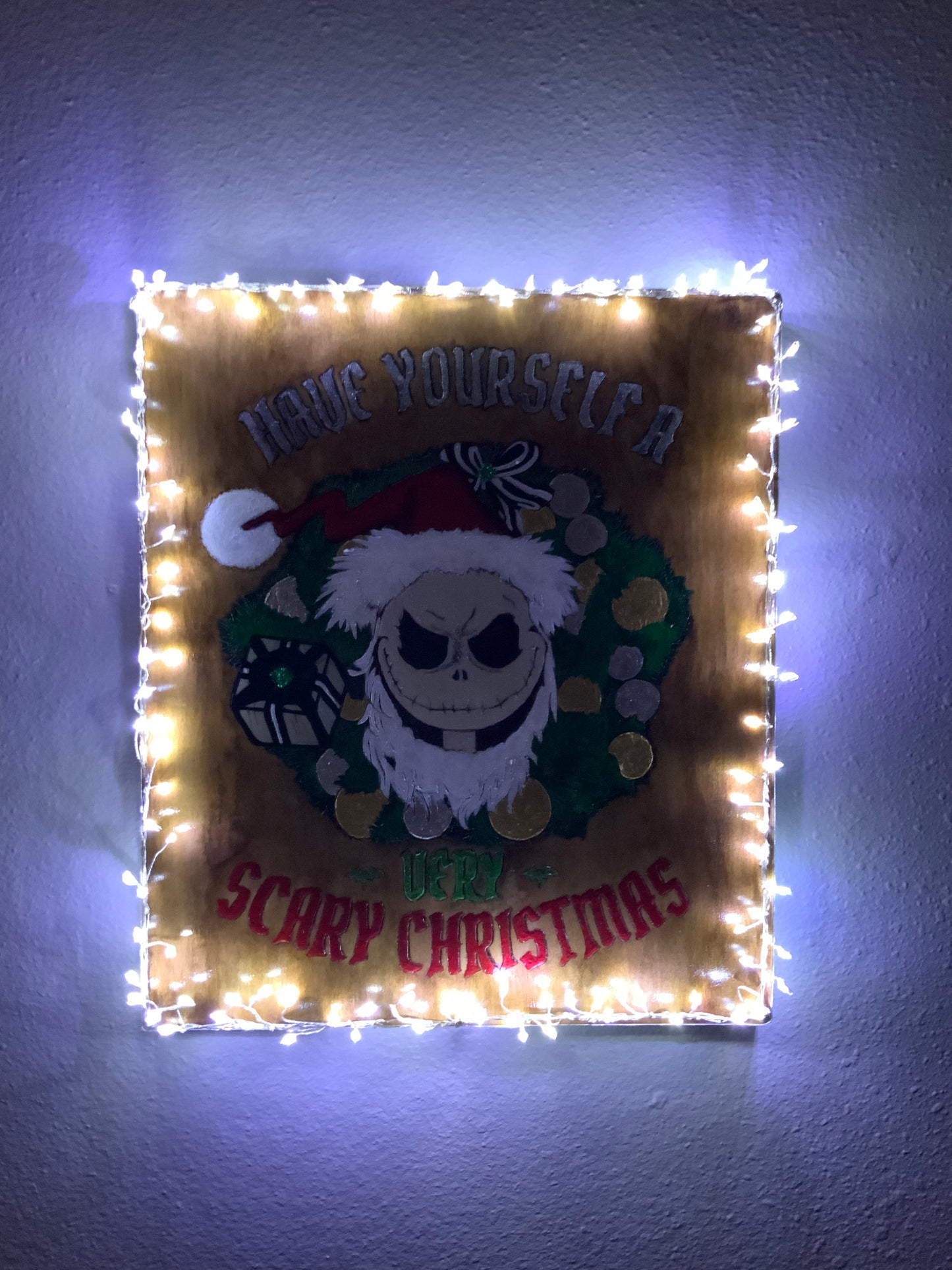 "Wishing You a Very Scary Holiday" - Woodcrafting Woman