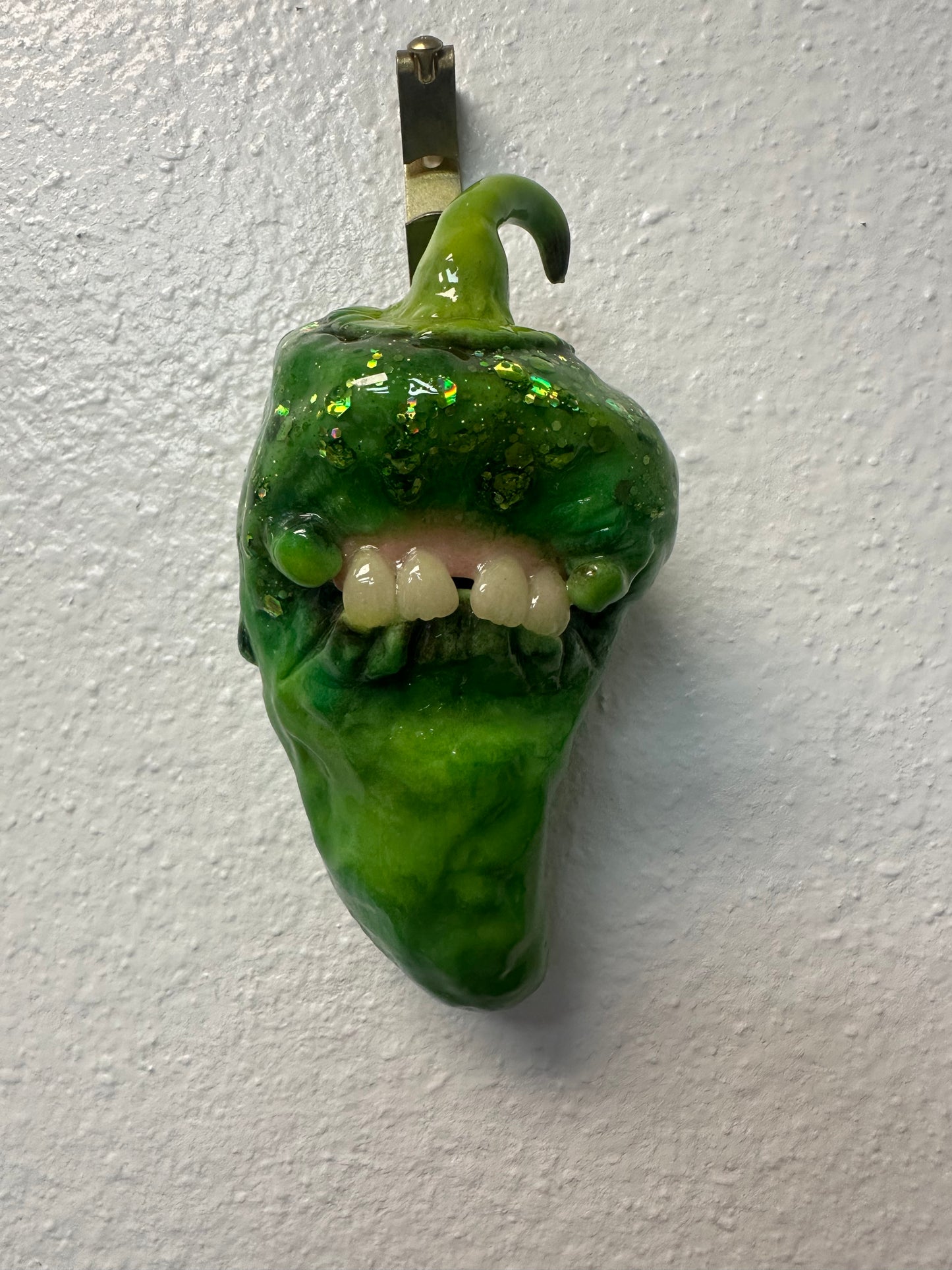 "Smiling Jalapeno Wall Hanger" - Karina Rosas Creations