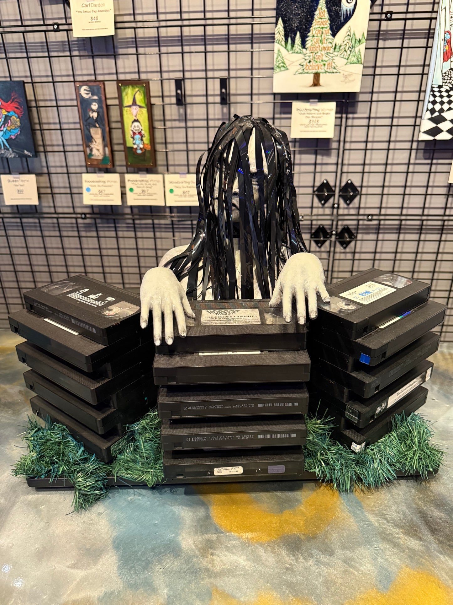 "Samara" - Recycled Horrors by Bryan Murch