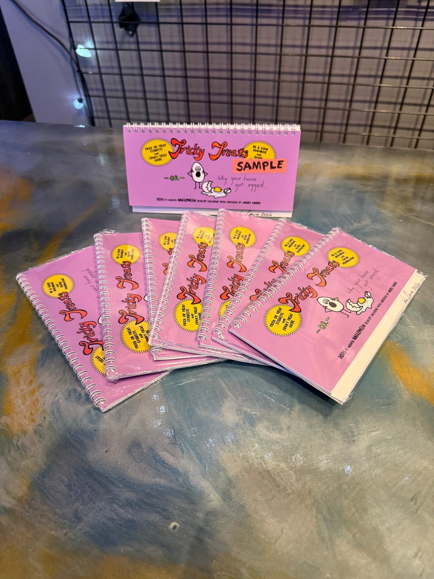 "Tricky Treats 2026 Calendar" - Nicole Carro