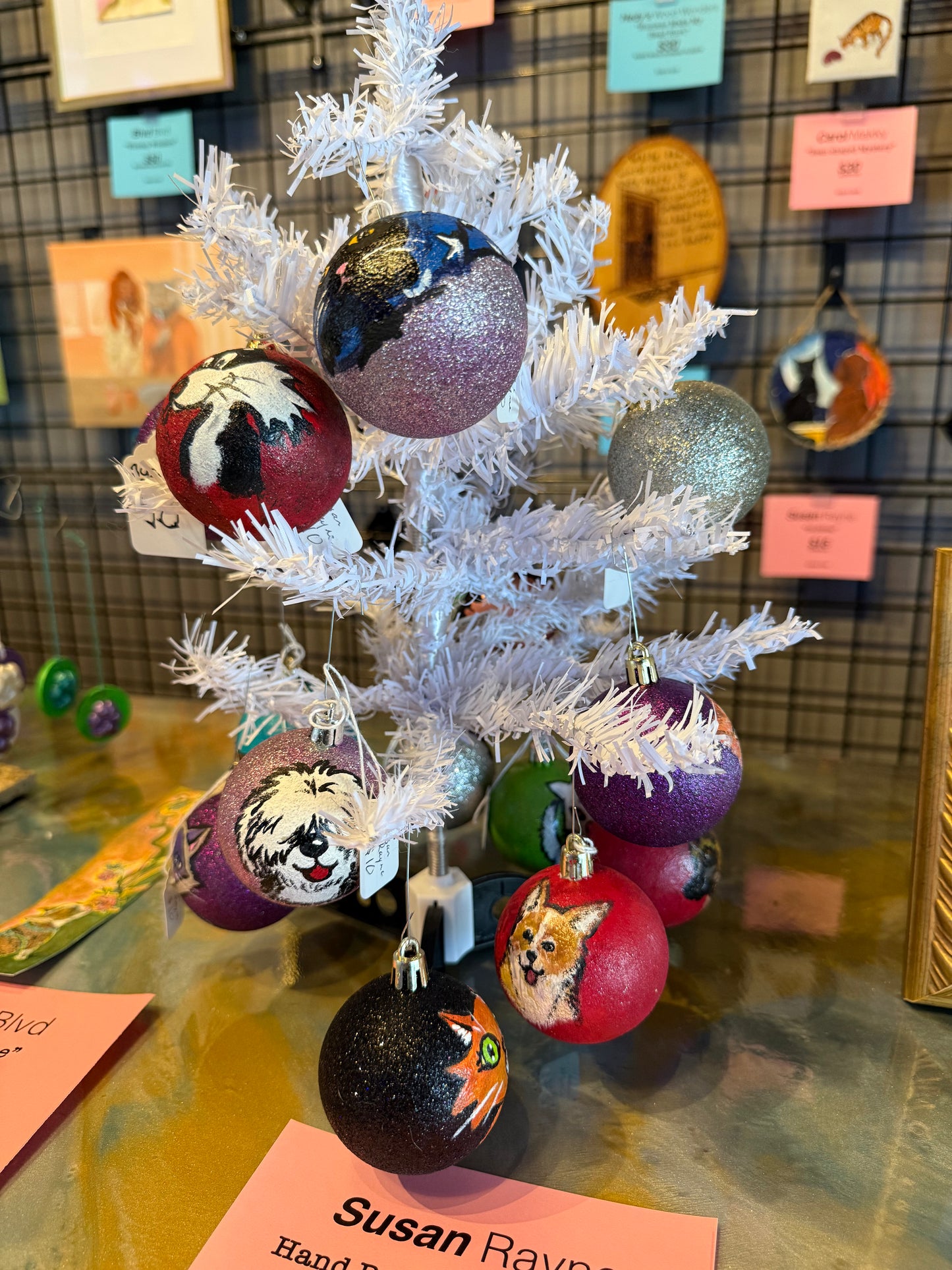 Hand Painted Ornaments - Susan Rayne