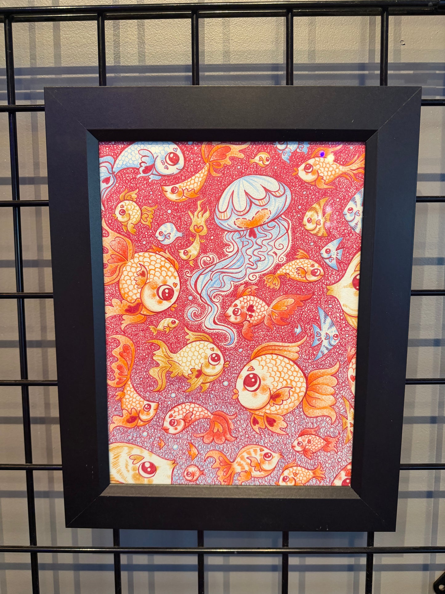 "Fish Tank with Jellyfish" - Emily Ehlen