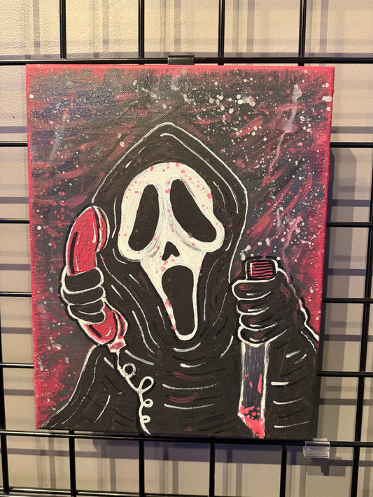 "Cute Ghost Face" - Britt Chick