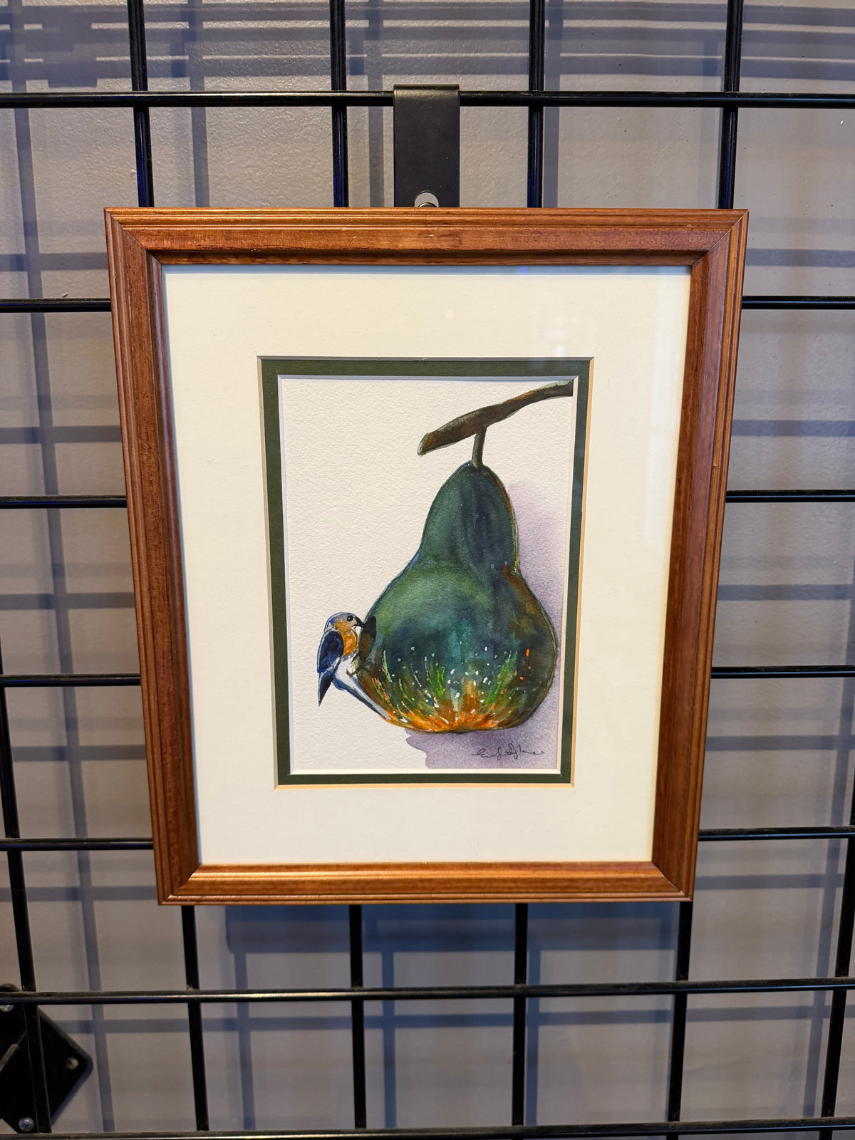 "Blue Bird, Green House" - Evelynn Sylvanee