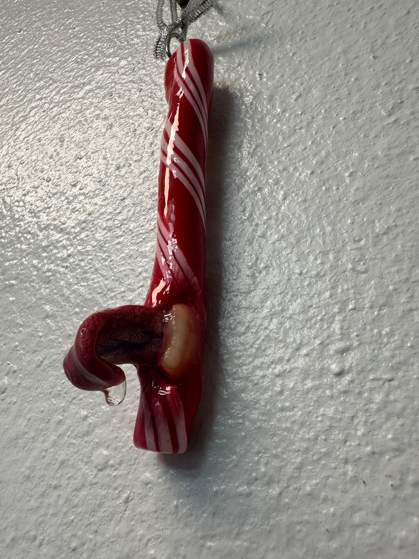 "Predatory Peppermint Stick Wall Hanger" - Karina Rosas Creations