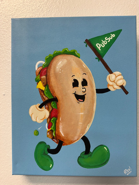 "The one with the Pub Sub" - Randall Paints