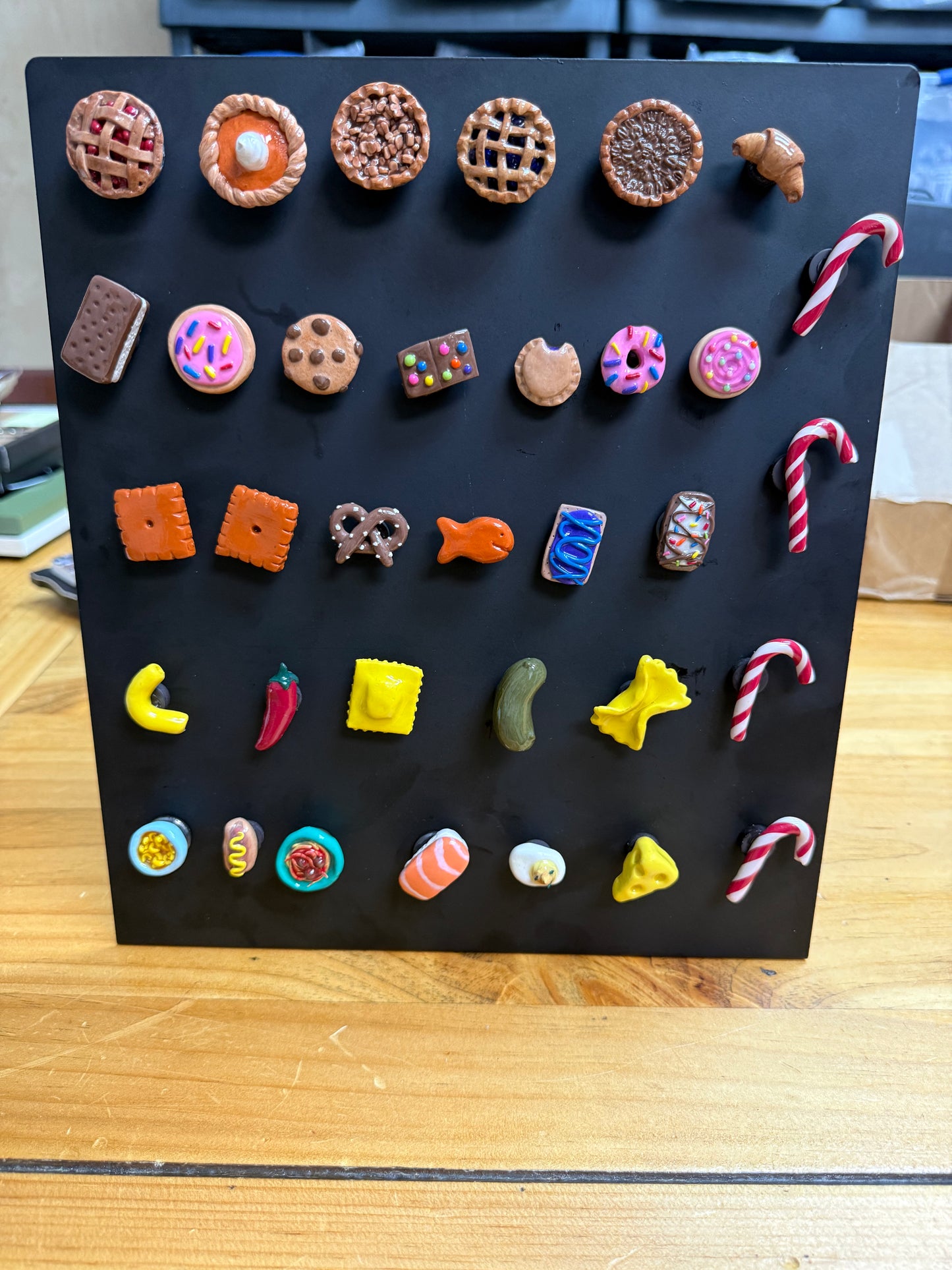 Clay Magnets - Crafty Cathy