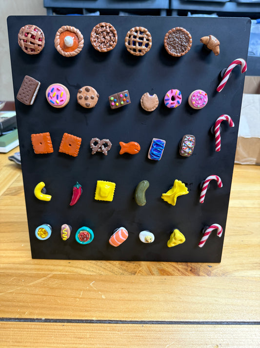 Clay Magnets - Crafty Cathy