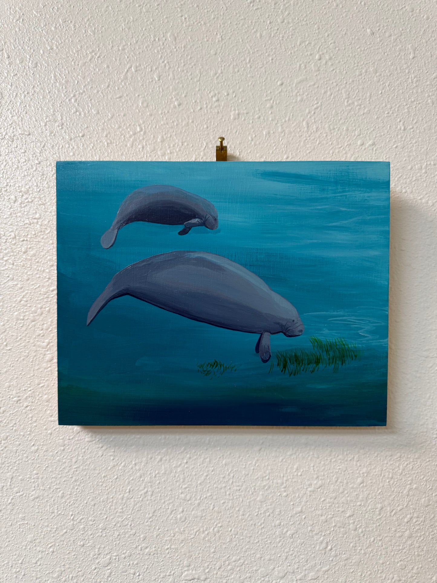 "Manatee and Baby" - Jennifer Lindquist