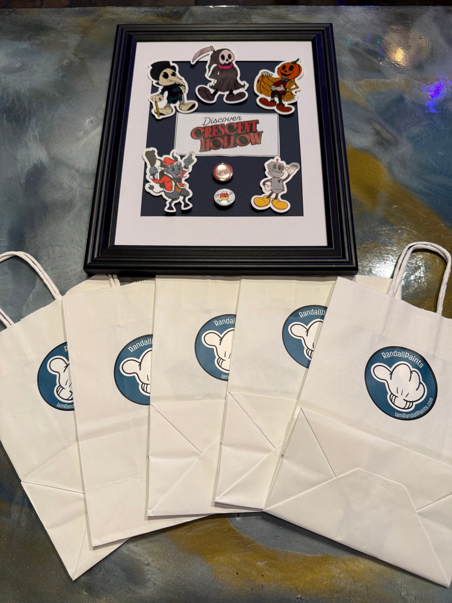 Sticker Pack: "Crescent Hollow" - Randall Paints