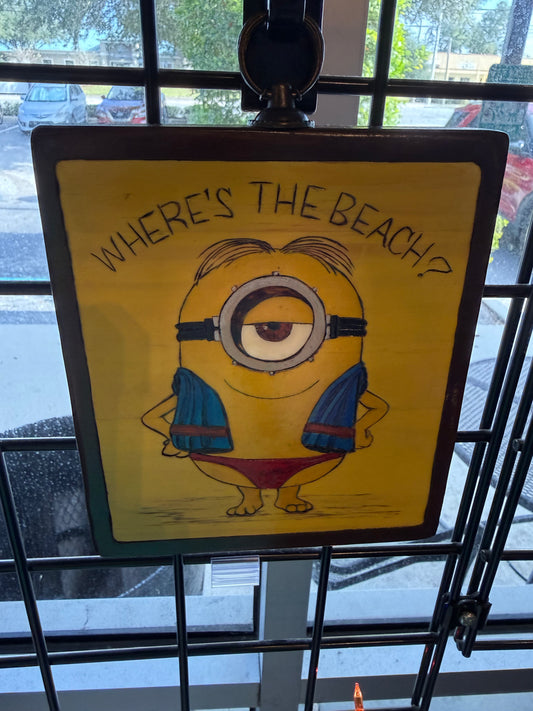 "Stuart Needs Directions to the Sand" - Woodcrafting Woman