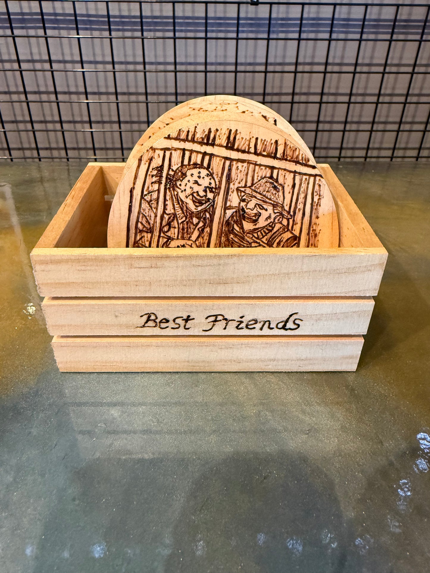 "Best Friends Stick Together" - Hedy's Wood Wonders