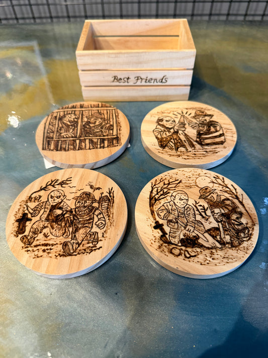 "Best Friends Stick Together" - Hedy's Wood Wonders