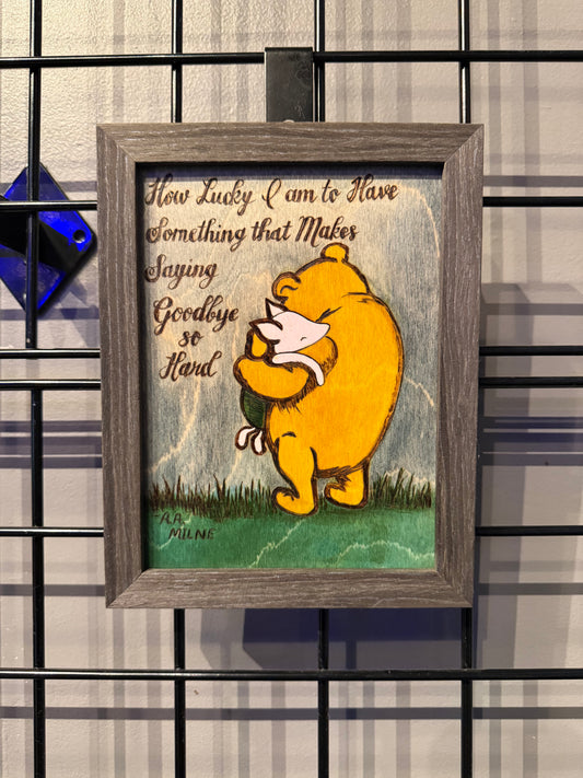 "Together or Apart, True Friends Stay in Your Heart" - Woodcrafting Woman