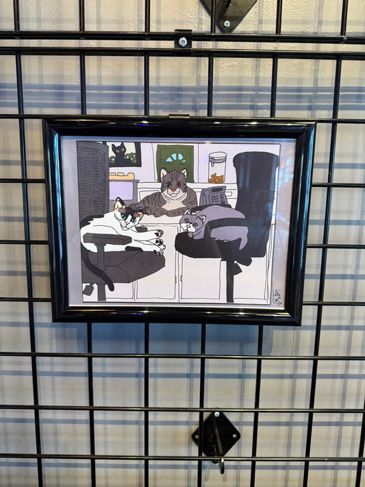 "Clinic Cats" - Nicole Carro