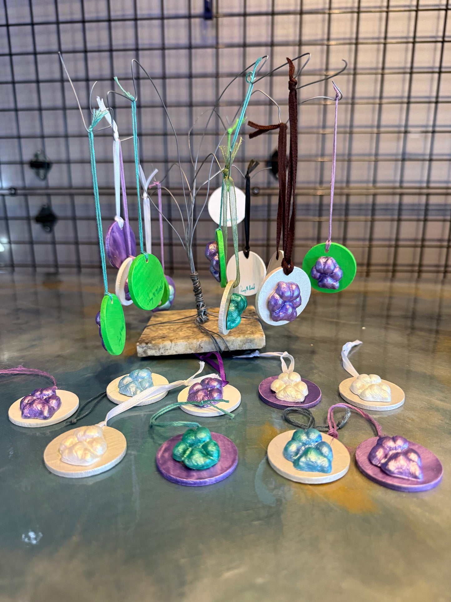 Paw Ornaments - Amy M. Wieck