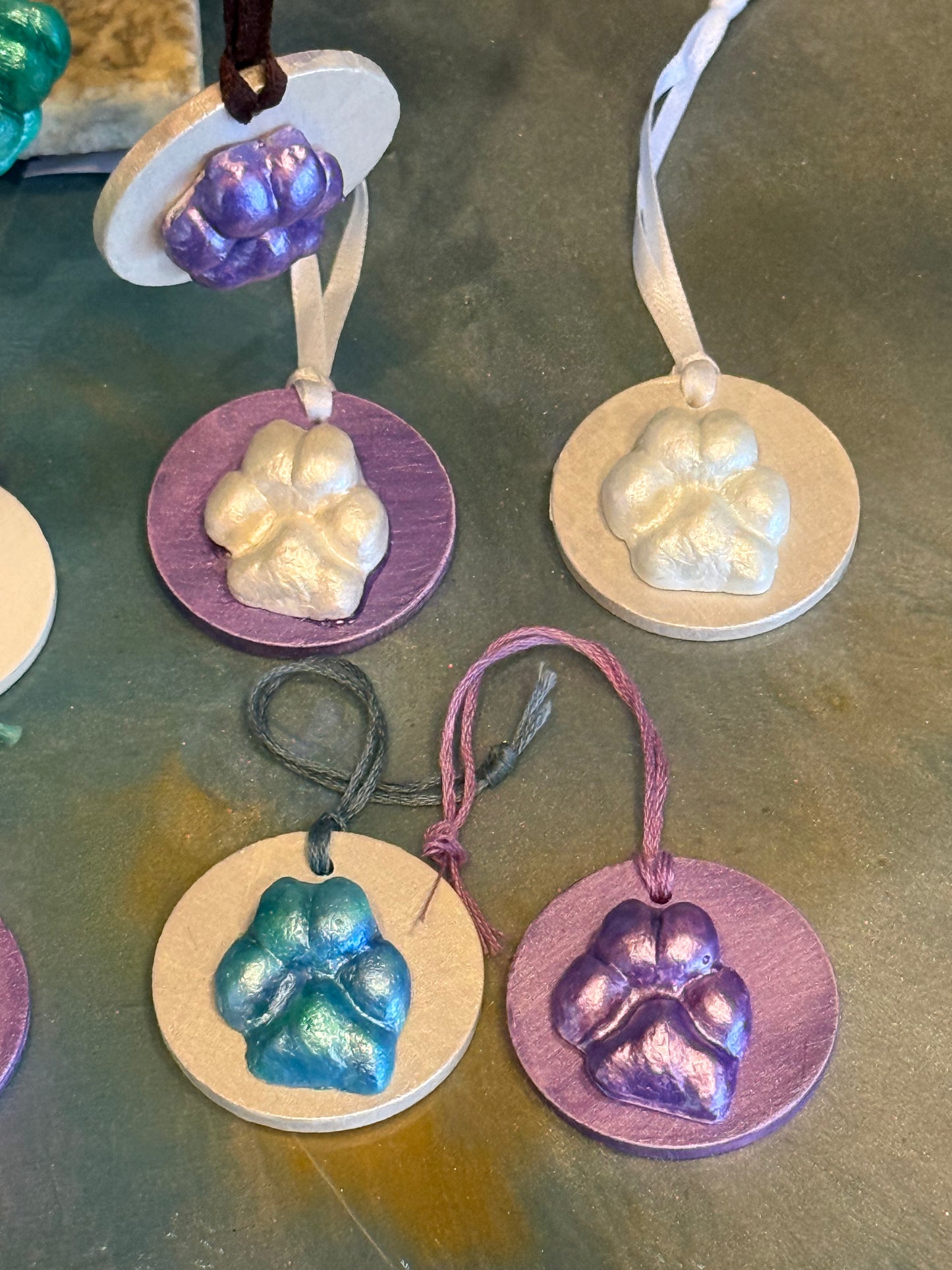 Paw Ornaments - Amy M. Wieck