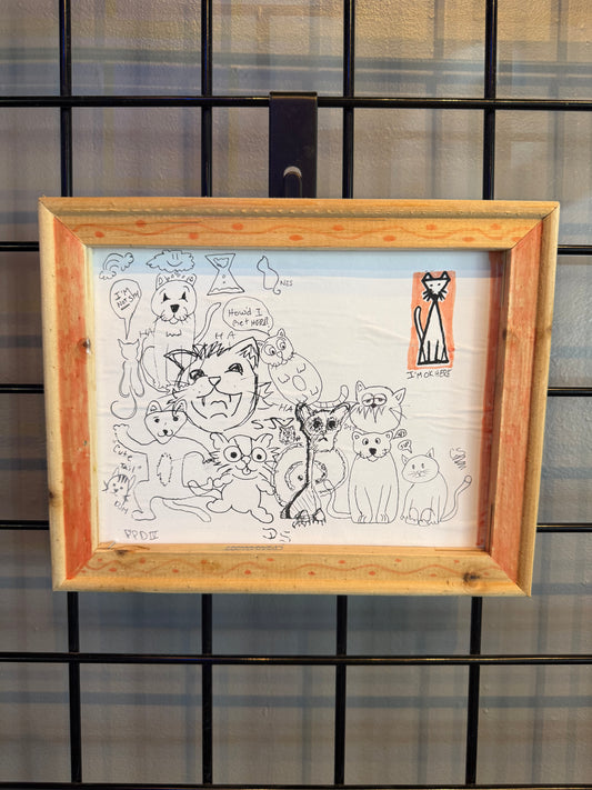 "Cool Cats of Hourglass" - Longwood Art Jammers