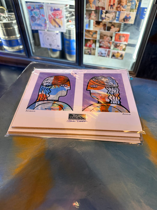 Athena and Aphrodite Print - Brian Demeter
