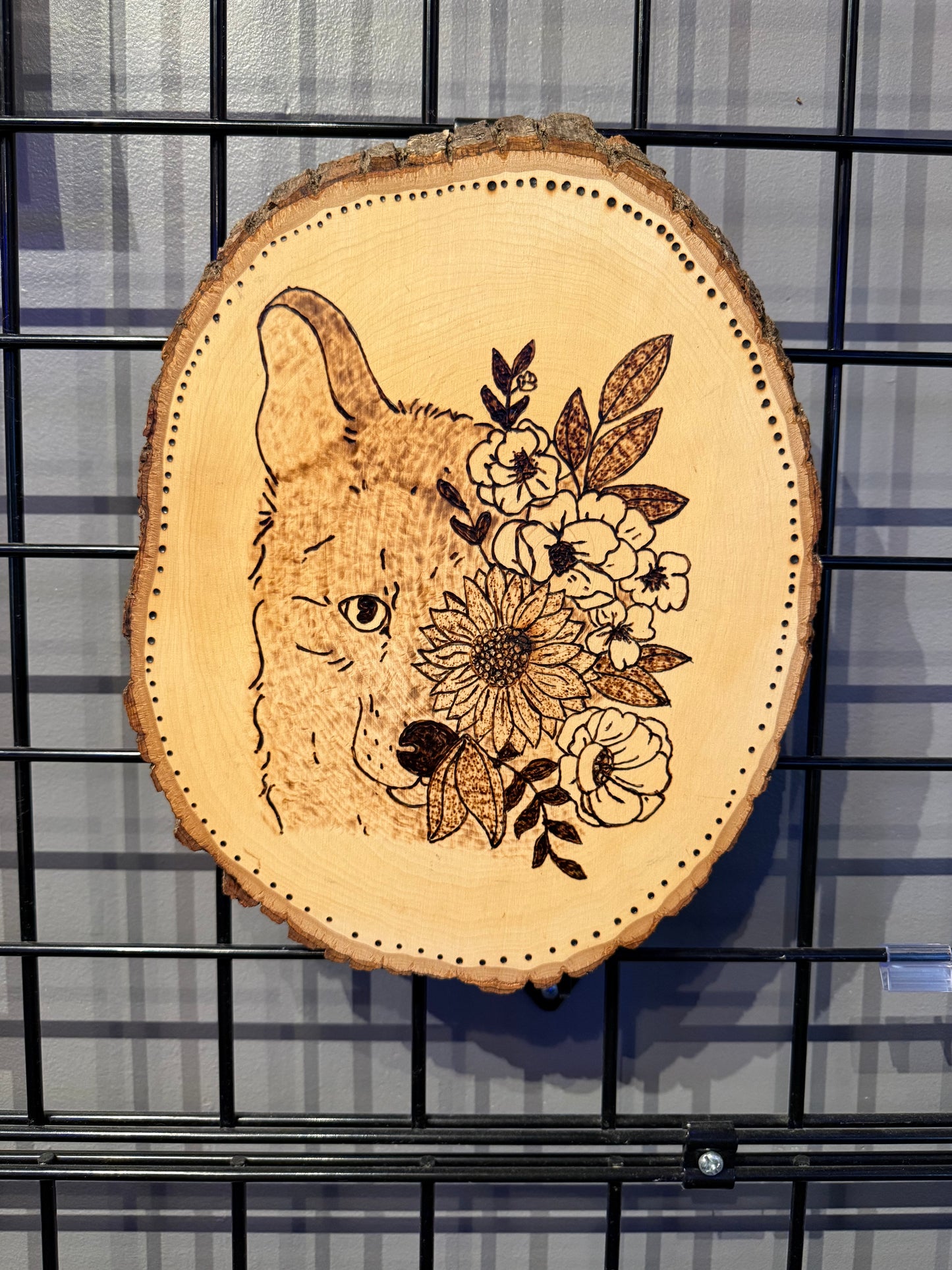 "Botanical Wolf" - Hedy's Wood Wonders