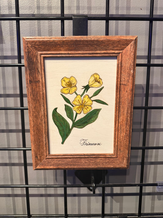 "Youth and Renewal (Primrose)" - Woodcrafting Woman