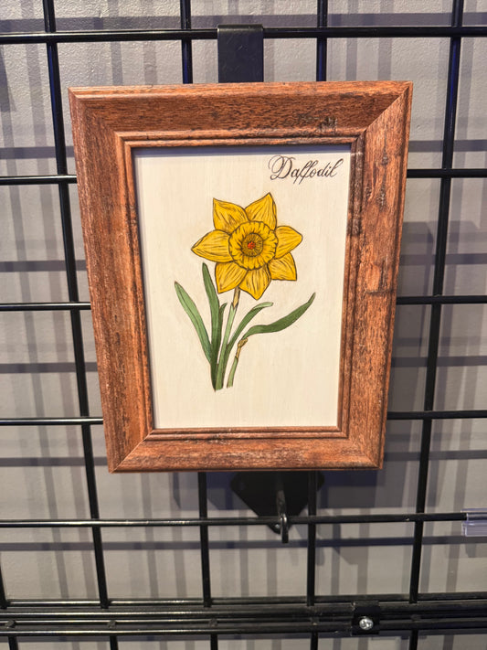 "Optimism (Daffodil)" - Woodcrafting Woman