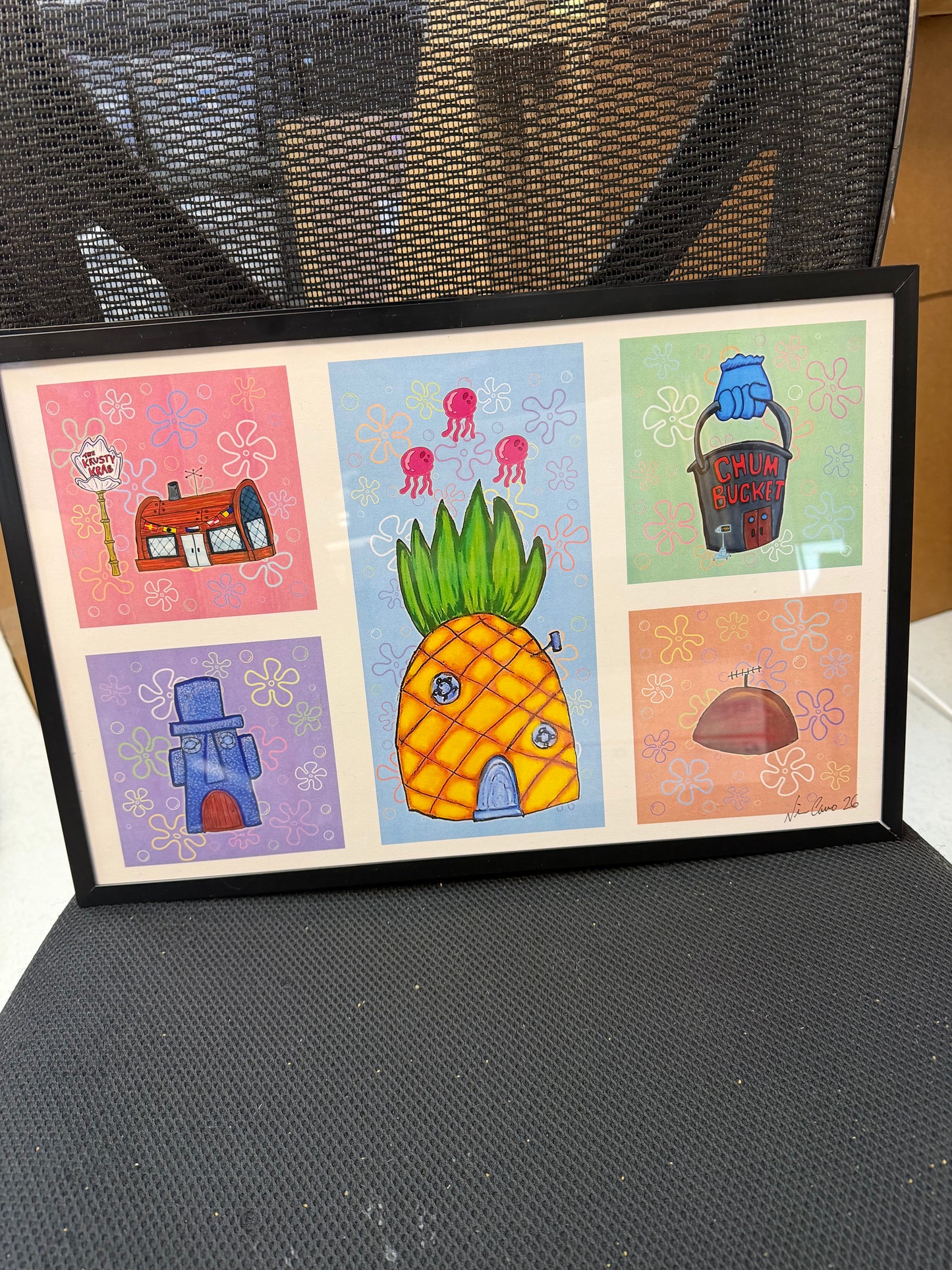 "Bikini Bottom Buildings" - Nicole Carro